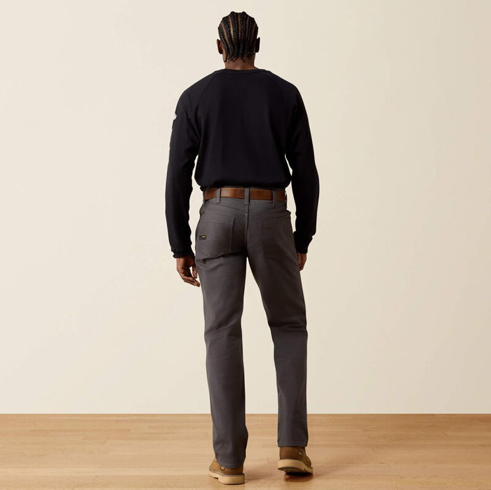 Rebar M5 Made Tough Straight Pants in Rebar Grey by Ariat