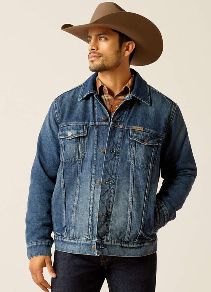 Blanket Lined Trucker Jacket in Victor by Ariat