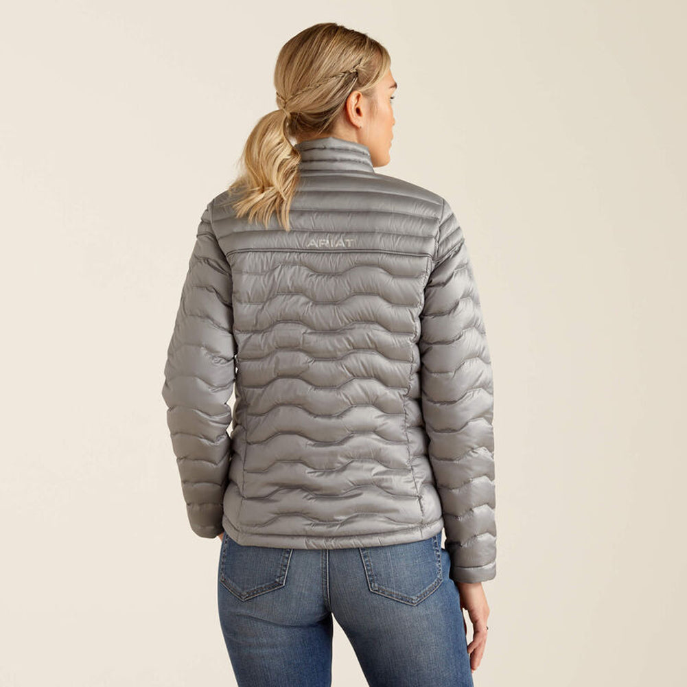 Ideal Down Jacket in Iridescent Ultimate Grey by Ariat