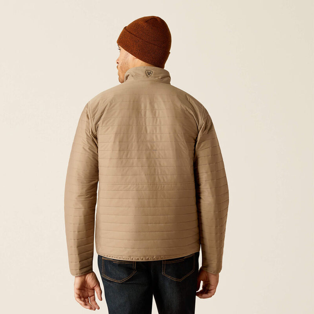 Wylie Full Zip Jacket in Khaki by Ariat