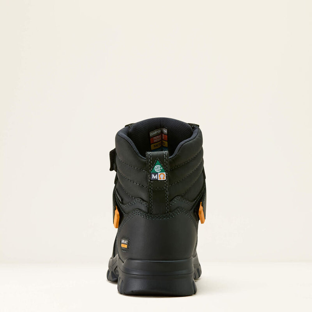 Treadfast Temper 6'' CSA Waterproof Work Boot in Black by Ariat
