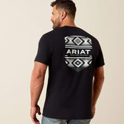 Canyon Aztec Shield SS in Black by Ariat