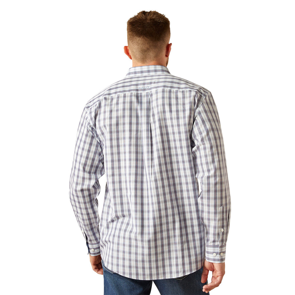 Wrinkle Free Dalton LS in Dark Blue by Ariat
