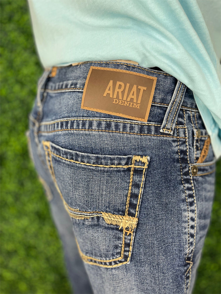 M7 Travis Straight Jeans in Heath by Ariat