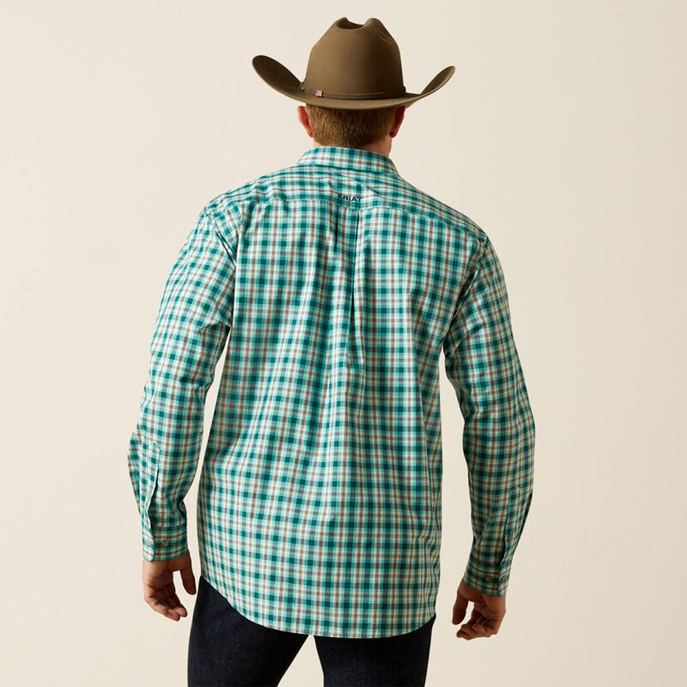 Pro Brayden LS Shirt in Teal by Ariat