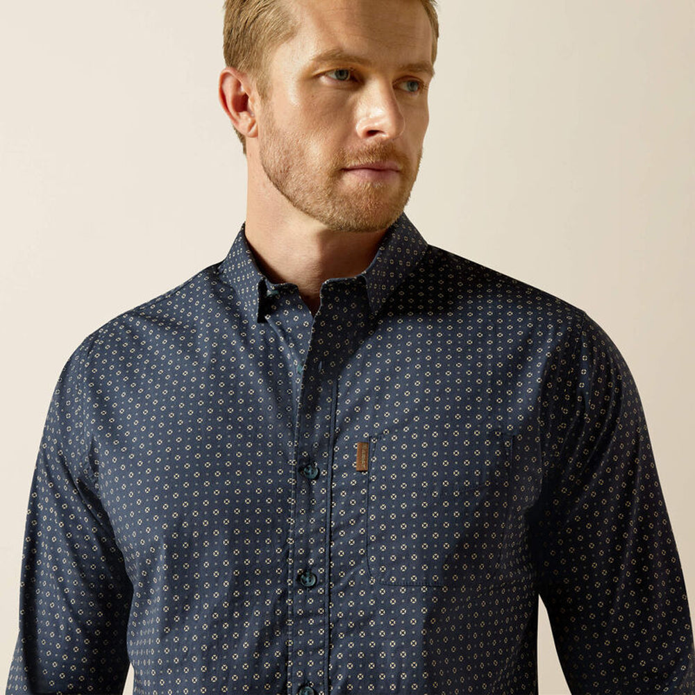 Mylo Modern LS in Navy by Ariat