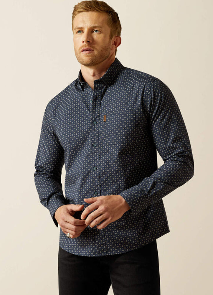 Mylo Modern LS in Navy by Ariat