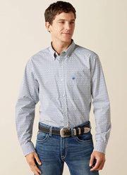 Santos Fitted LS in Cream by Ariat