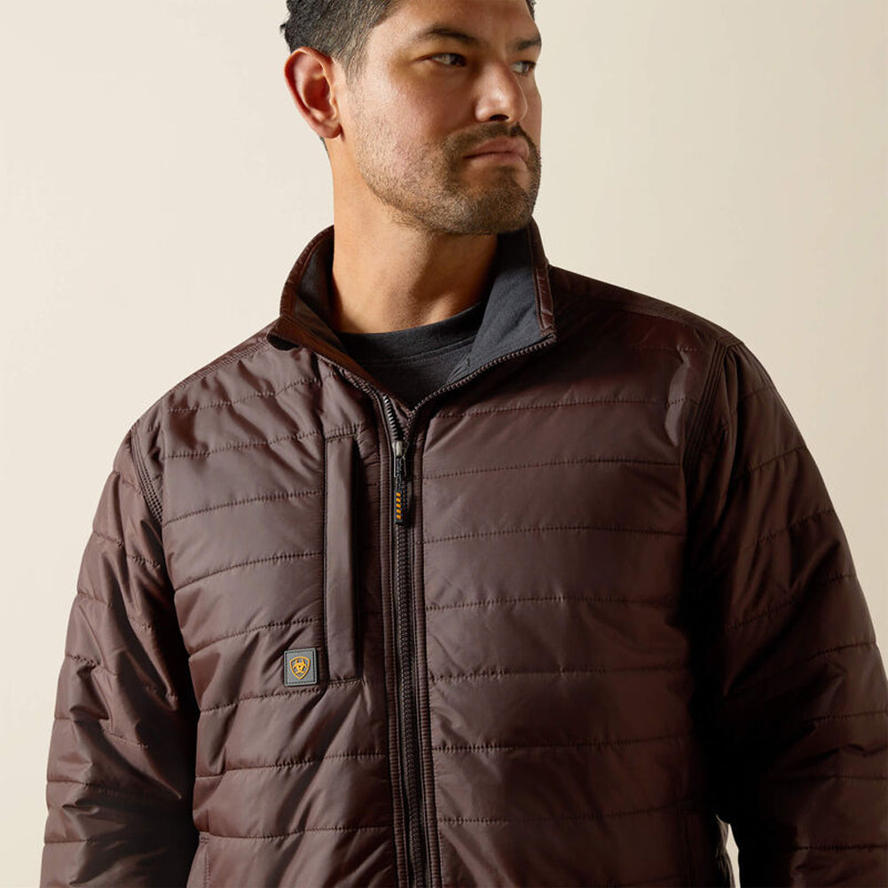 Rebar Cordura Ripstop Lightweight Insulated Jacket in Mole by Ariat