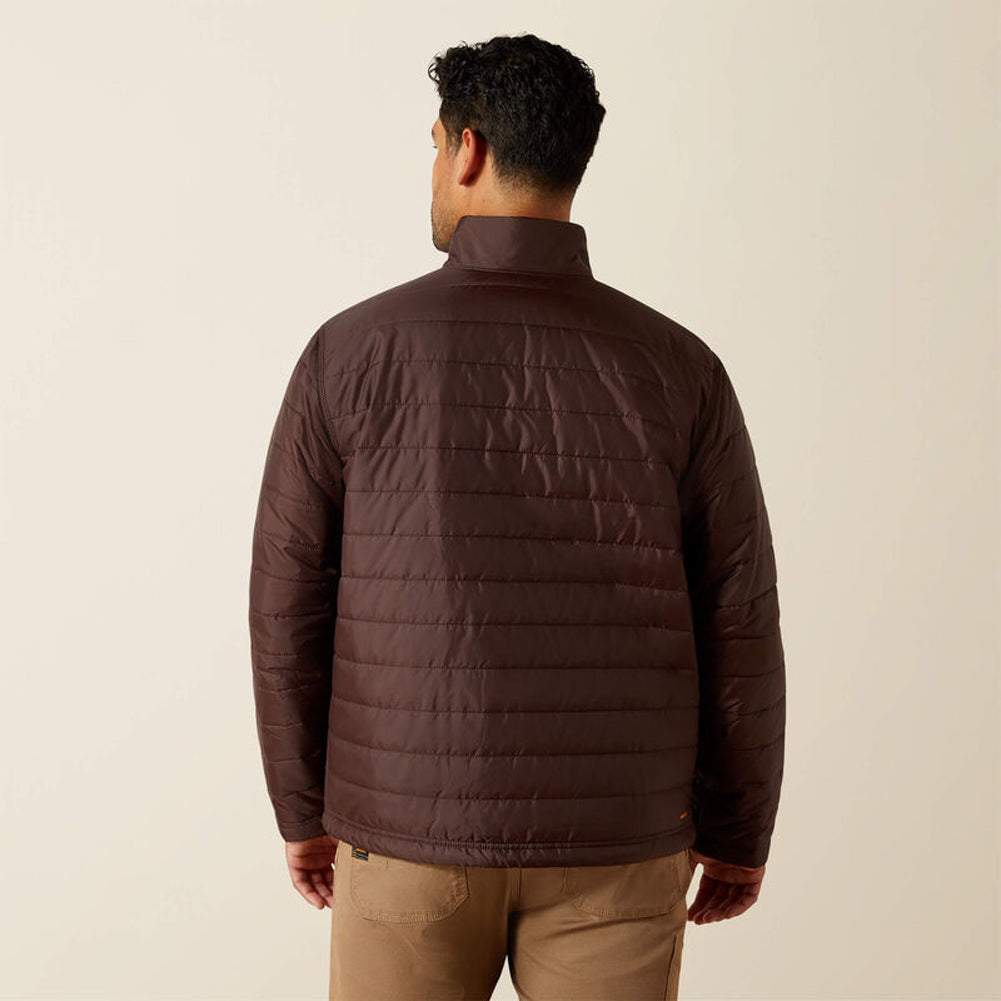 Rebar Cordura Ripstop Lightweight Insulated Jacket in Mole by Ariat