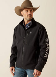 Logo Softshell Jacket in Black by Ariat