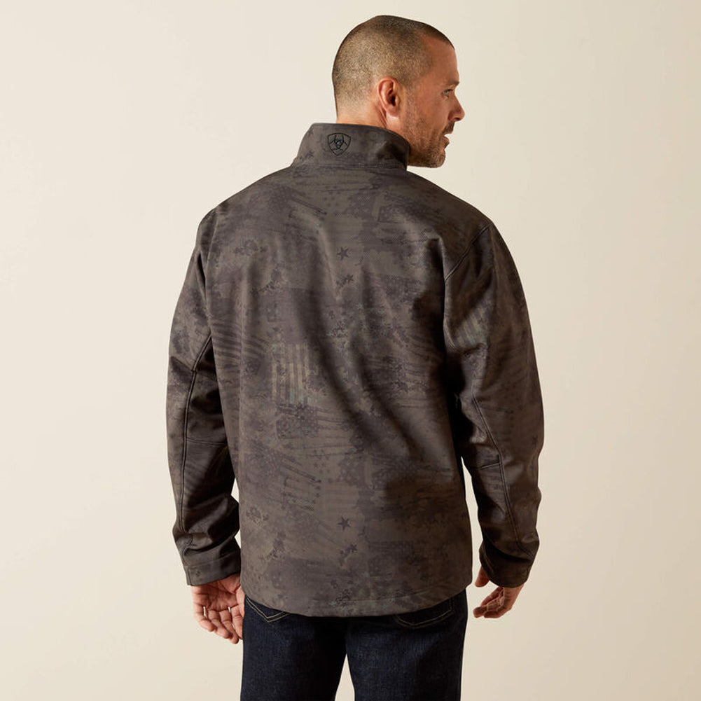 Patriot Flag Softshell Jacket in Phantom by Ariat