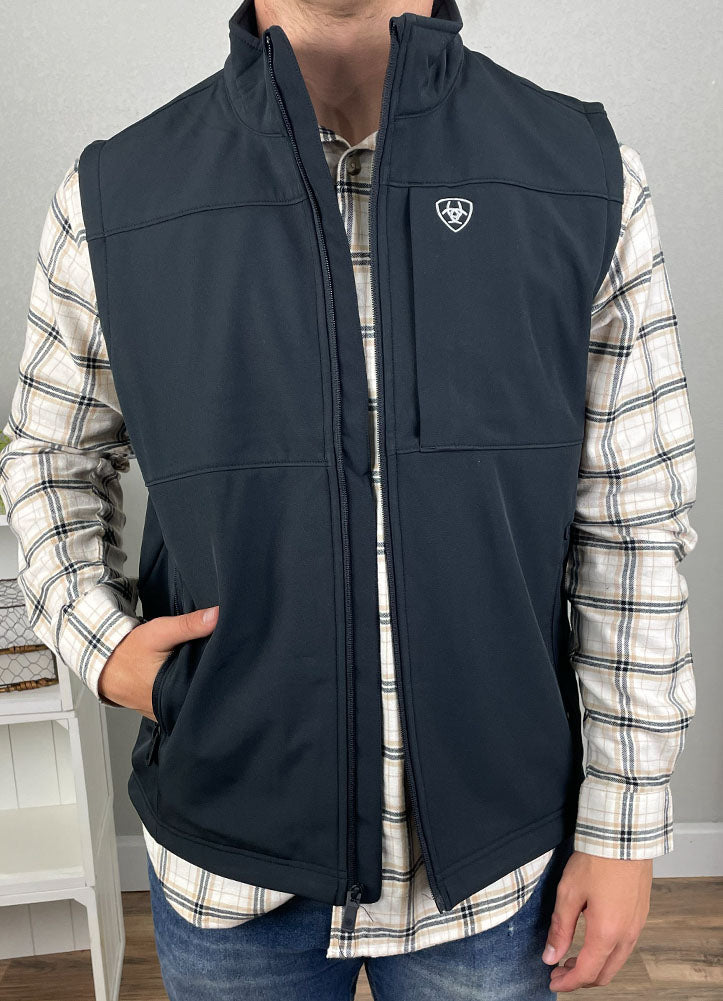 Vernon Softshell Vest in Black by Ariat