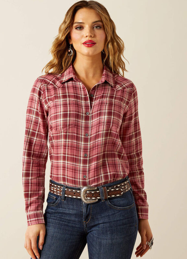 Billie Jean LS in Sunkissed Plaid by Ariat