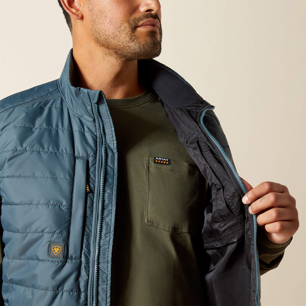 Rebar Cordura Ripstop Lightweight Insulated Vest in Dark Slate by Ariat