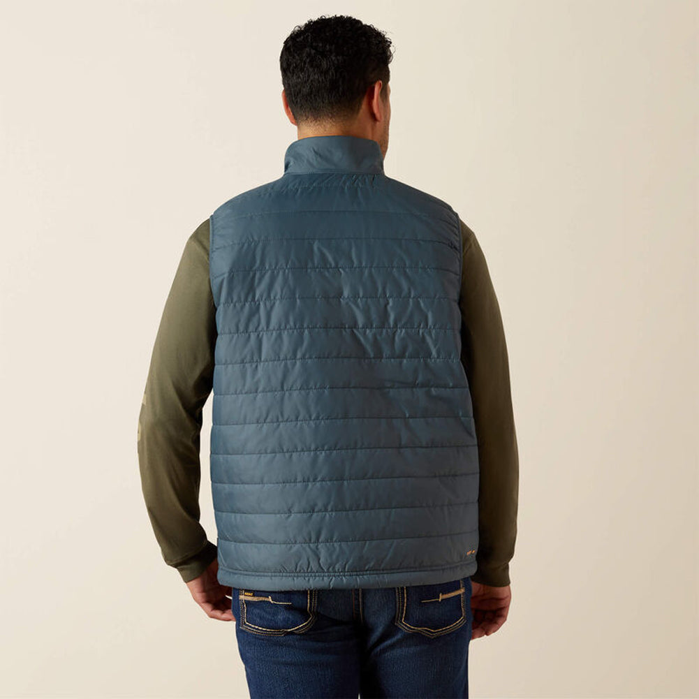 Rebar Cordura Ripstop Lightweight Insulated Vest in Dark Slate by Ariat