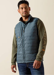 Rebar Cordura Ripstop Lightweight Insulated Vest in Dark Slate by Ariat