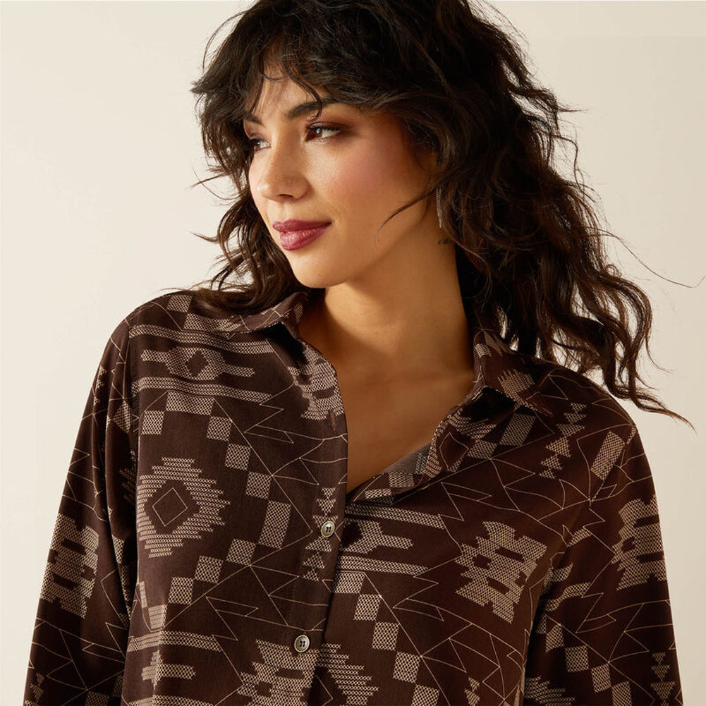 Homestyle LS in Southwest Cross Stitch by Ariat