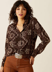 Homestyle LS in Southwest Cross Stitch by Ariat