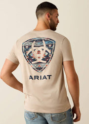Sandstone Shield SS in Brindle Heather by Ariat