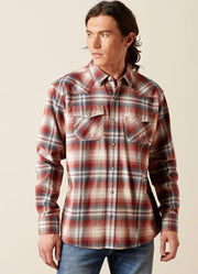Harper Retro Snap LS in Rust by Ariat