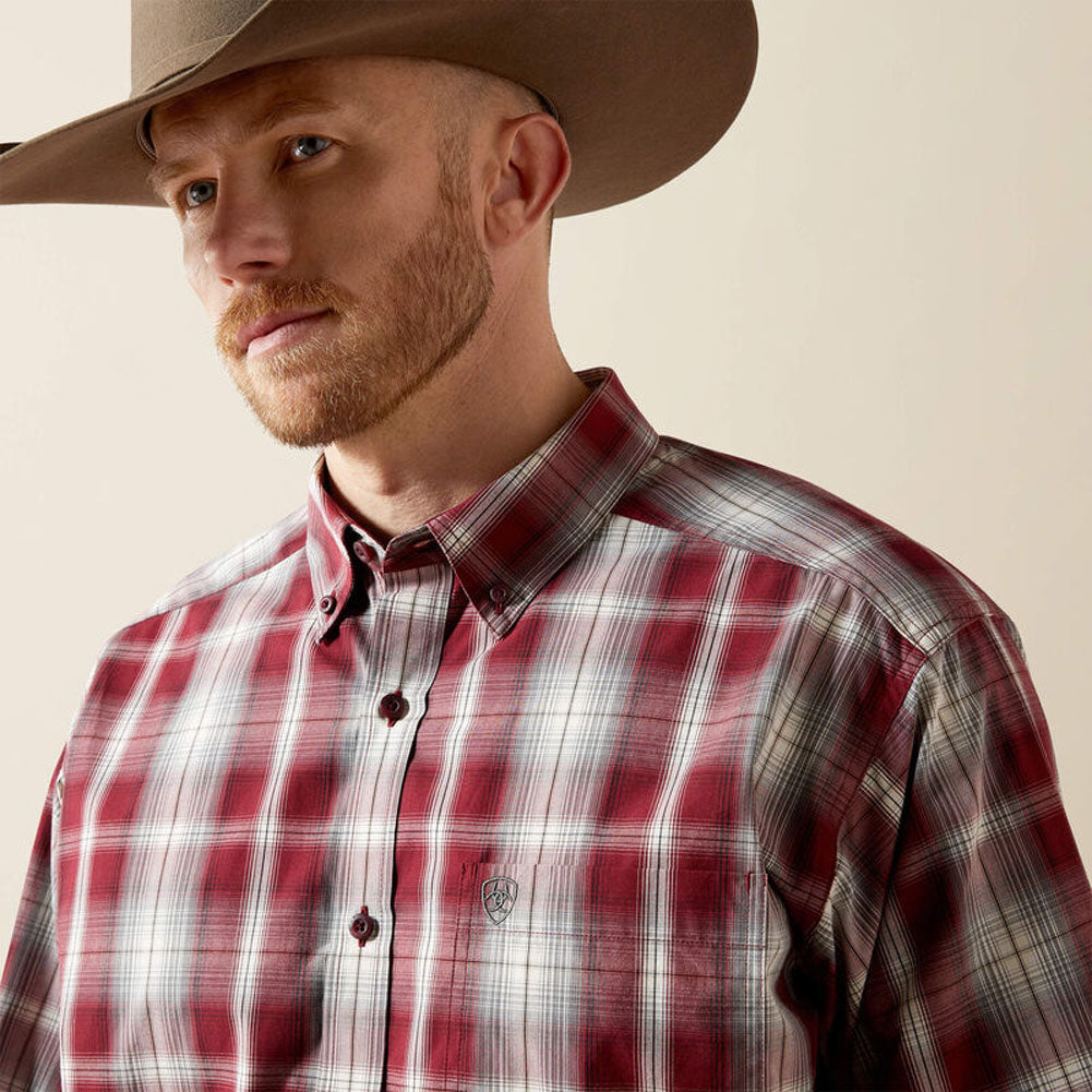 Pro Tillman LS in Dark Red by Ariat