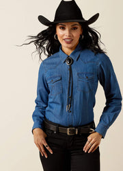True Blue LS in Vintage Indigo by Ariat