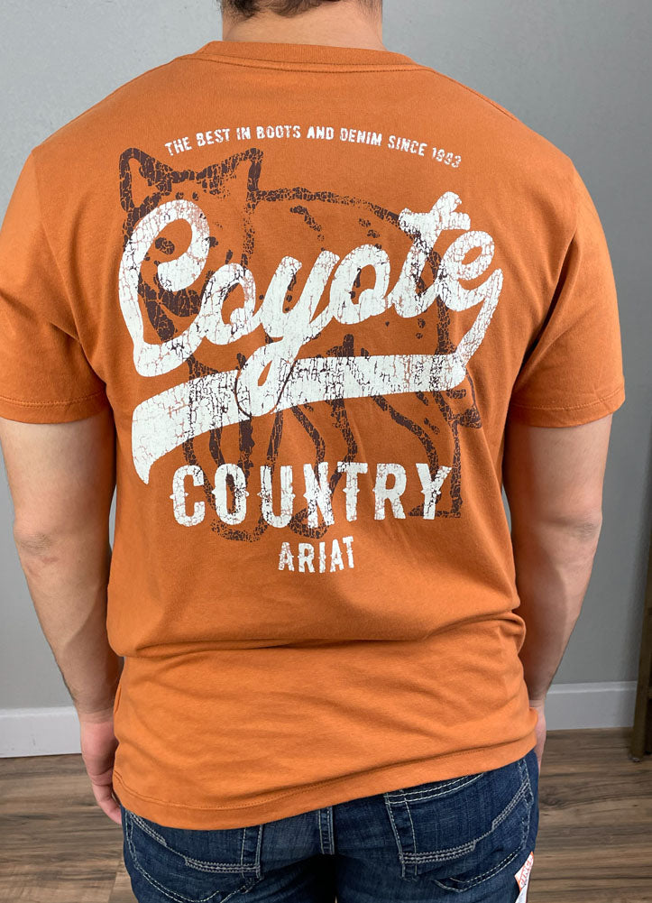 Ariat Coyote Country SS in Adobe