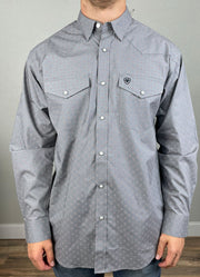 Fred Snap LS in Grey by Ariat