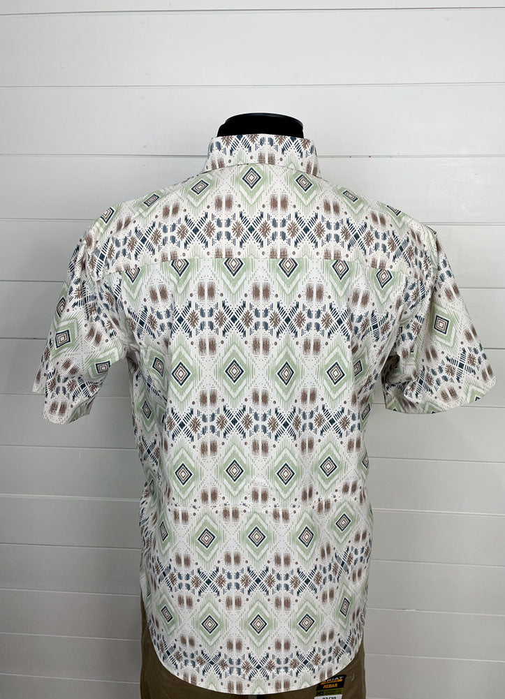 Printed VenTek Outbound SS in Moonbeam by Ariat