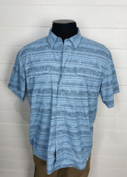 Printed VenTek Outbound SS in Blissful Blue by Ariat