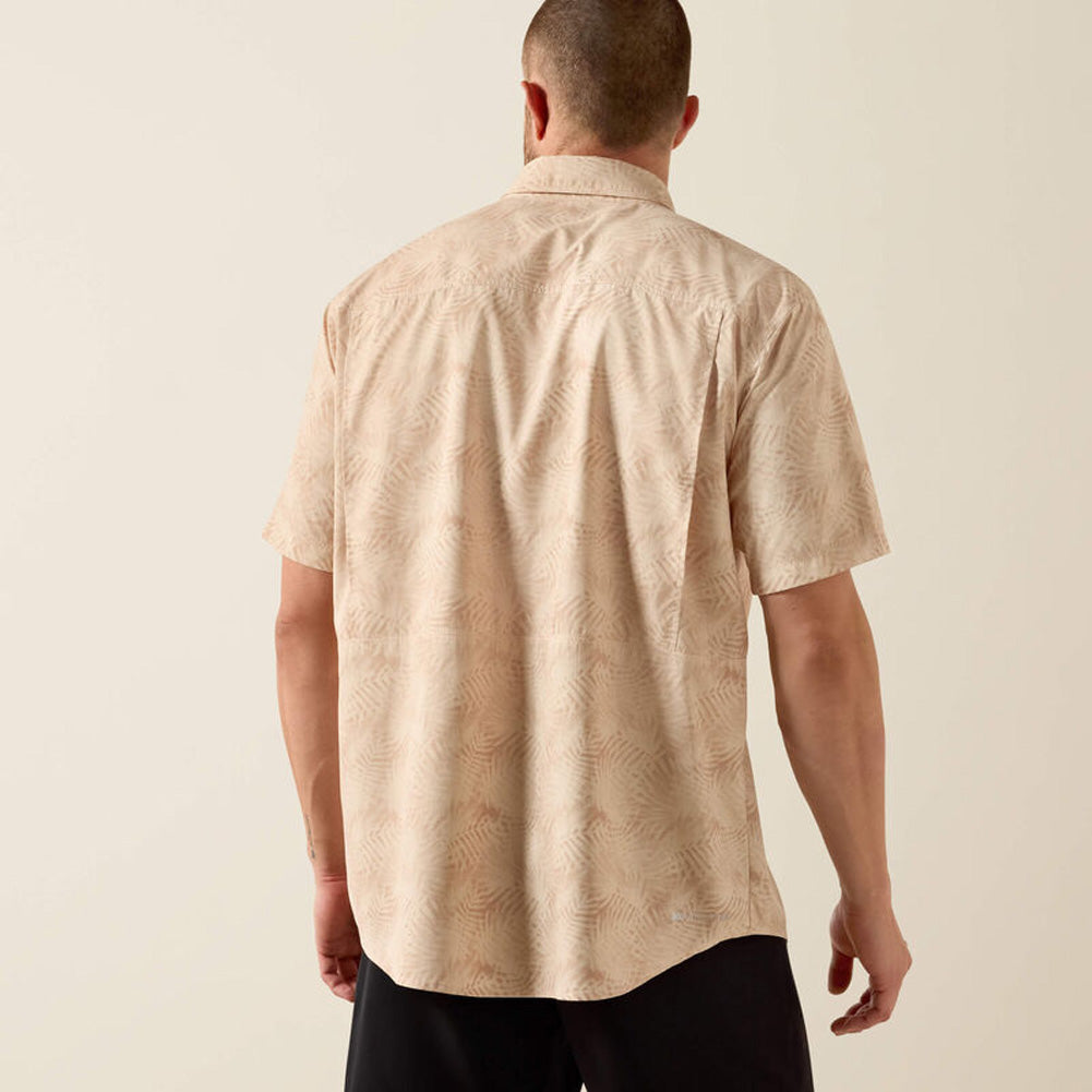 Printed Ventek Outbound SS in Crème Brulee Cream by Ariat