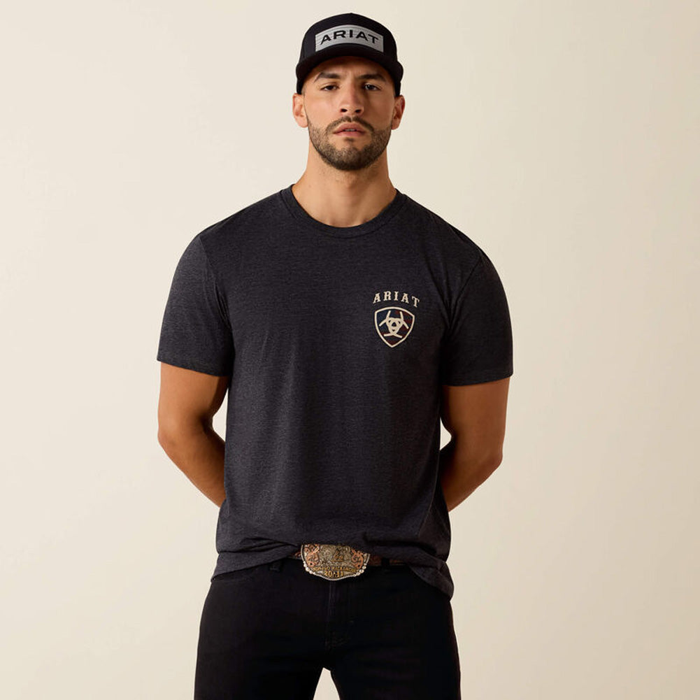 Ariat American Bison SS in Charcoal Heather by Ariat