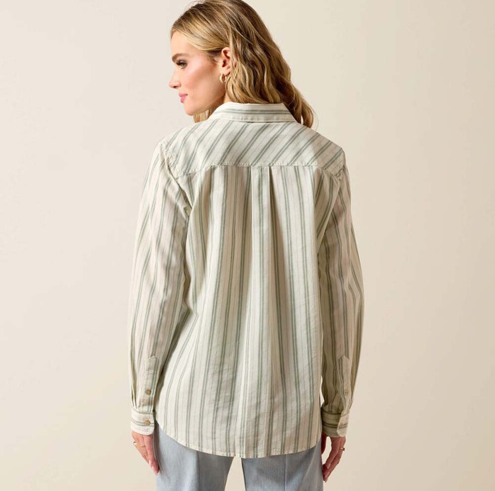 Billie Jean LS in Sea Stripe by Ariat