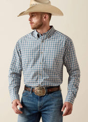 Pro Truitt LS in Deep Dive Plaid by Ariat
