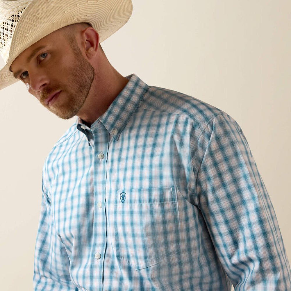 Pro John LS in Corsair Plaid by Ariat