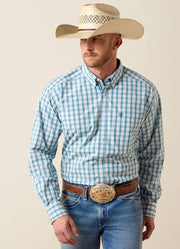 Pro John LS in Corsair Plaid by Ariat