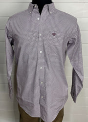 Philly LS in Elixir Blue Geo Print by Ariat
