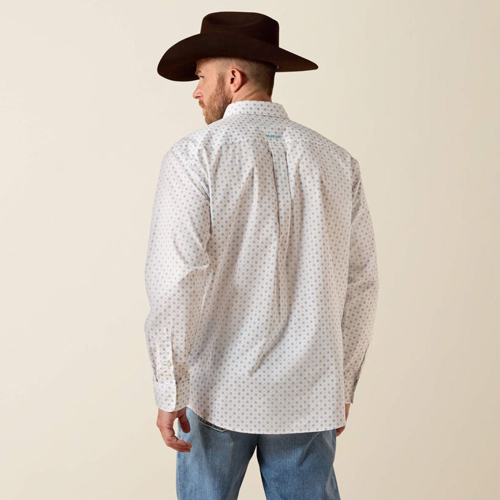 Casual Southwest Geo LS in White by Ariat