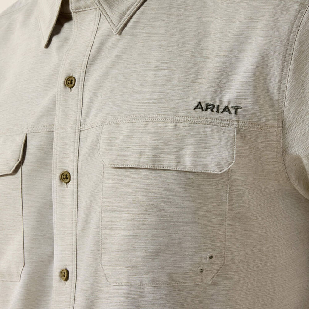 Ventek Outbound Fitted SS in Burnt Olive by Ariat