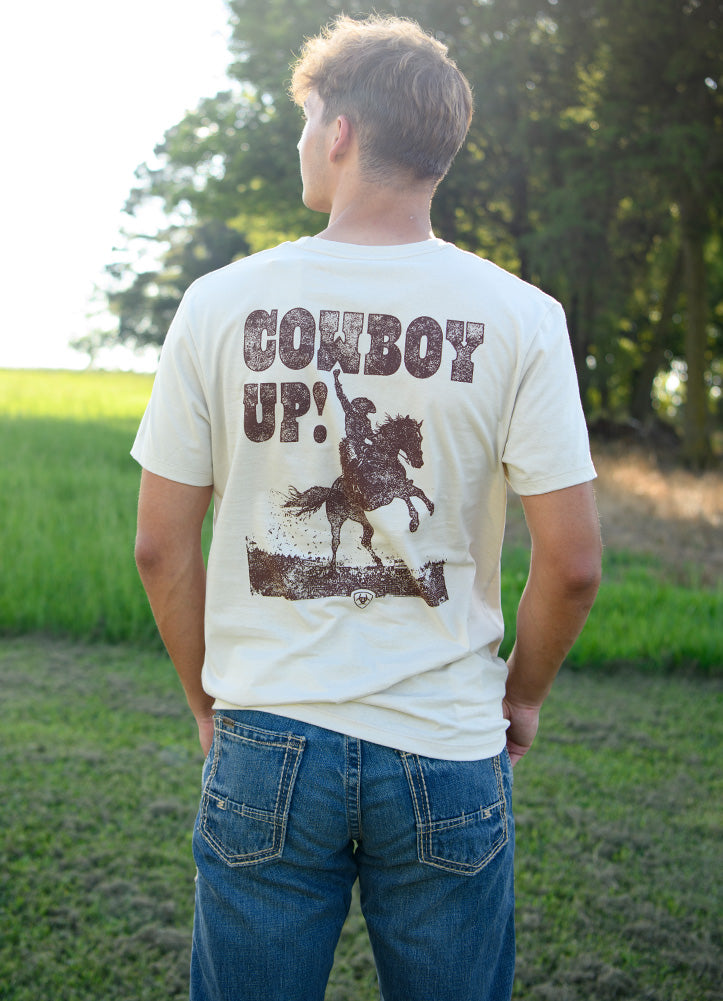 Ariat Cowboy Up SS in Natural by Ariat