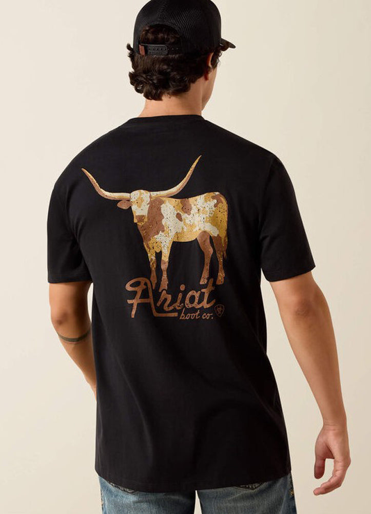 Ariat Cowmooflage SS in Black by Ariat