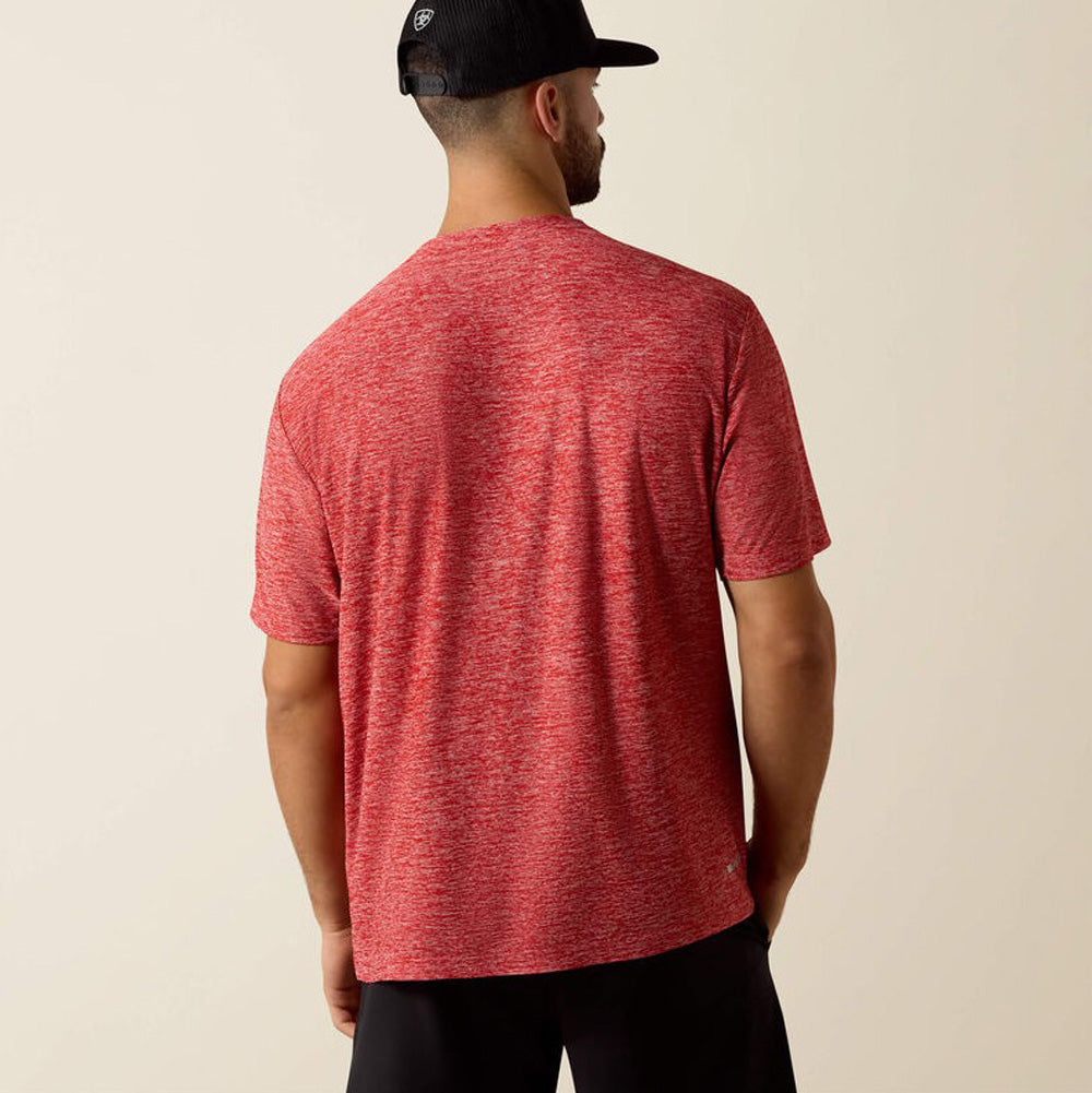 Patriot Stripe SS in Haut Red by Ariat