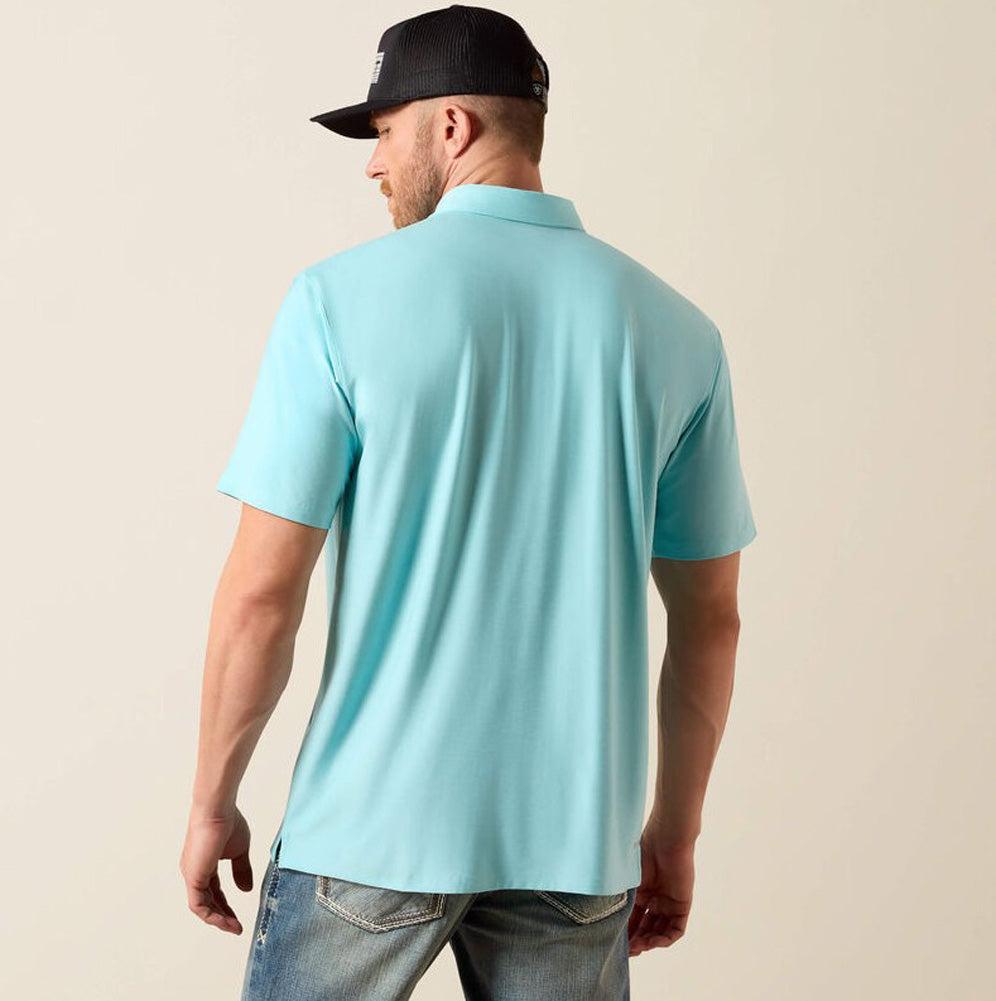 Charger 2.0 SS Polo in Angel Blue by Ariat
