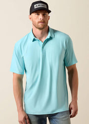 Charger 2.0 SS Polo in Angel Blue by Ariat