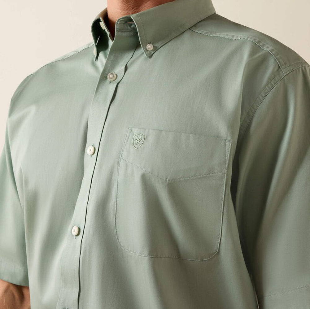 Lightweight Twill SS in Silt Green by Ariat