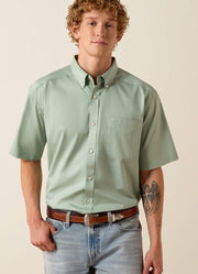 Lightweight Twill SS in Silt Green by Ariat
