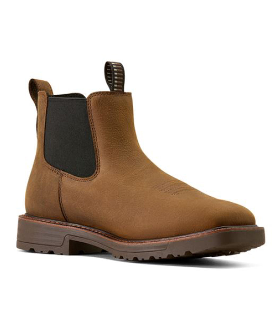 Activator Chelsea H2O WST Steel Toe in Rye Brown by Ariat