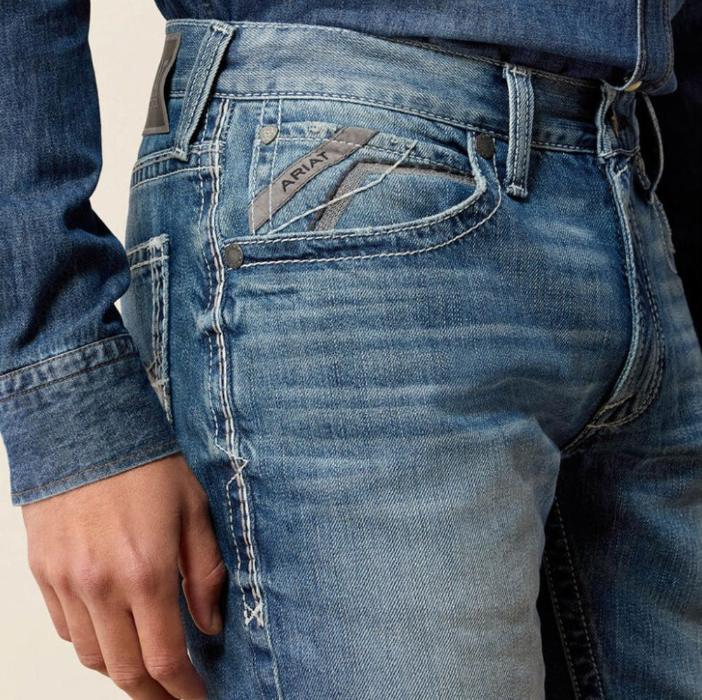 M4 Rick Straight Leg Jeans in Midway by Ariat