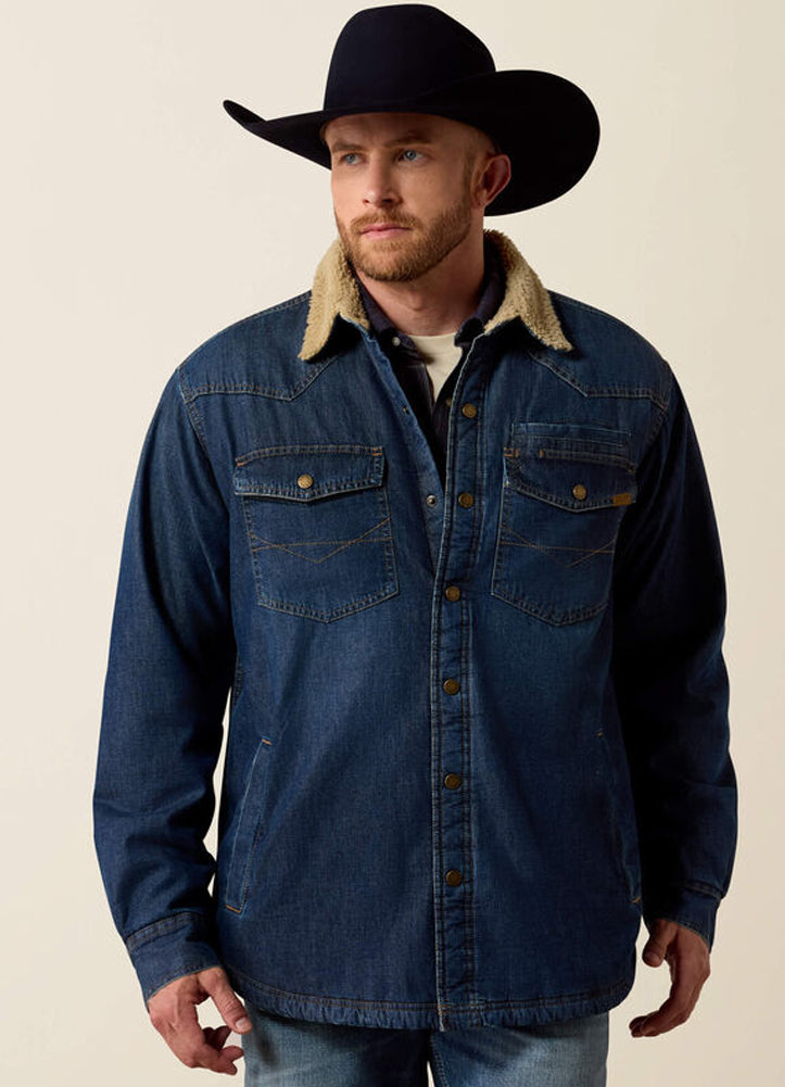 Sherpa Lined Shirt Jacket in Stewart by Ariat International